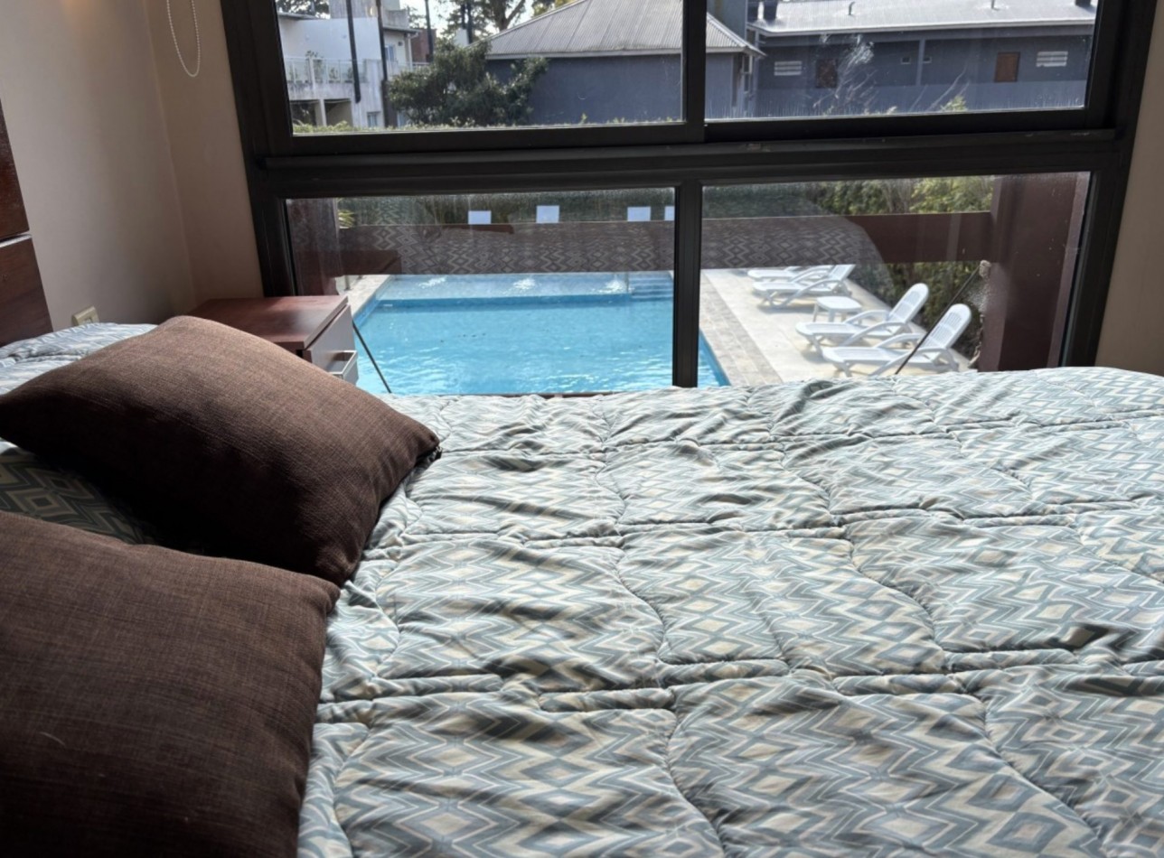 Alquiler temporal duplex 10 con pileta Pinamar Chico 